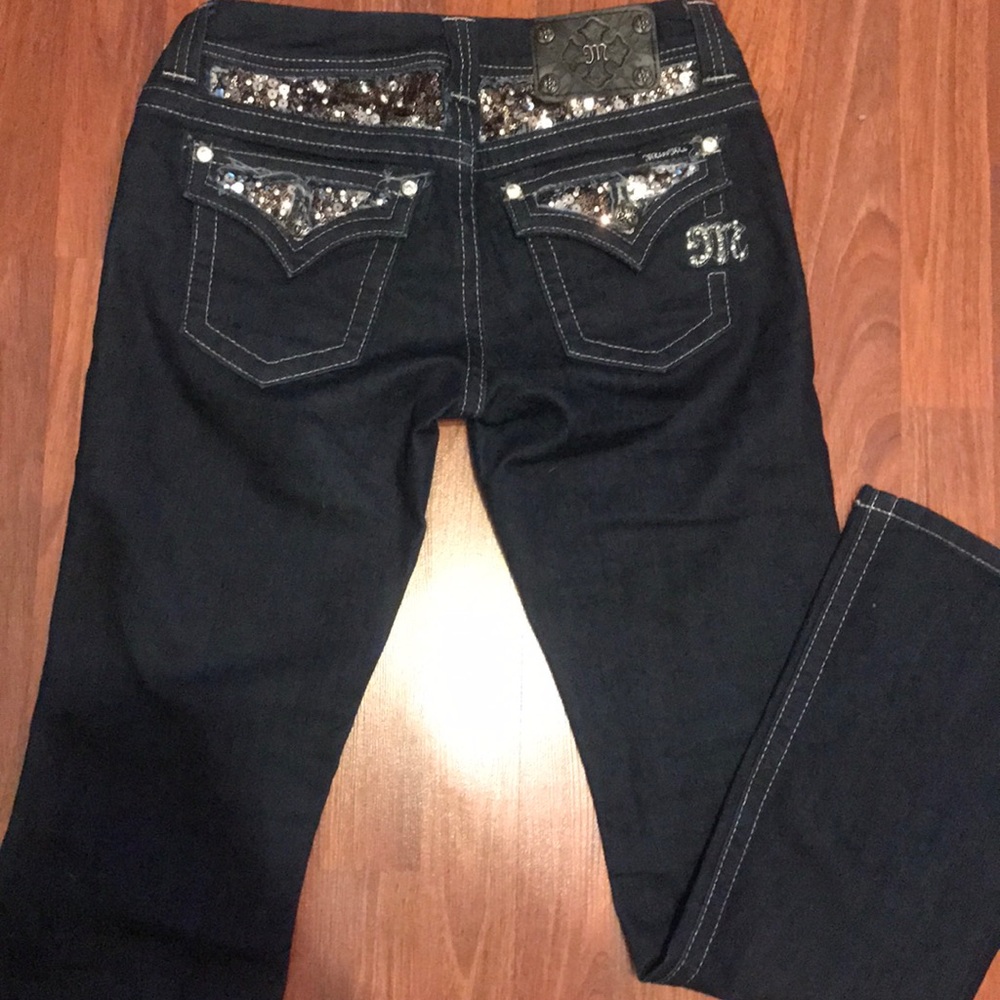 Dark Wash Miss Me Jeans
